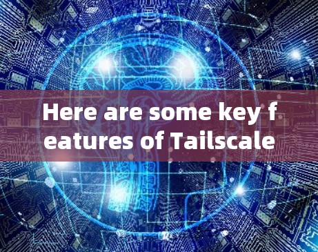 Here are some key features of Tailscale: