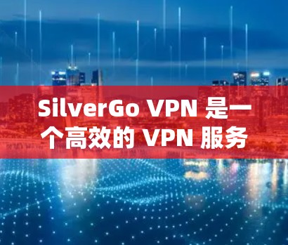 SilverGo VPN 是一个高效的 VPN 服务，提供安全、快速的网络连接。以下是 SilverGo VPN 登录的基本步骤