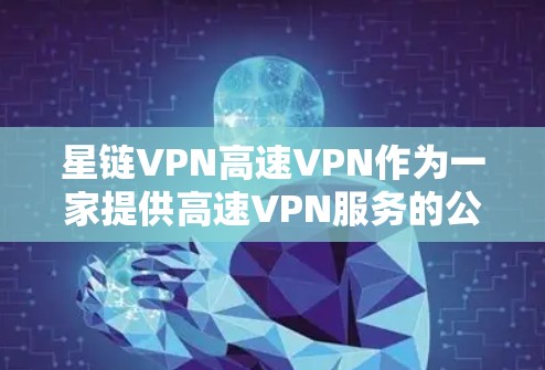 星链VPN高速VPN作为一家提供高速VPN服务的公司,在多个方面展现了其优势和潜力。以下是对其服务的详细分析