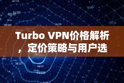 Turbo VPN价格解析,定价策略与用户选择指南 Turbo VPN价格解析,定价策略与用户选择指南