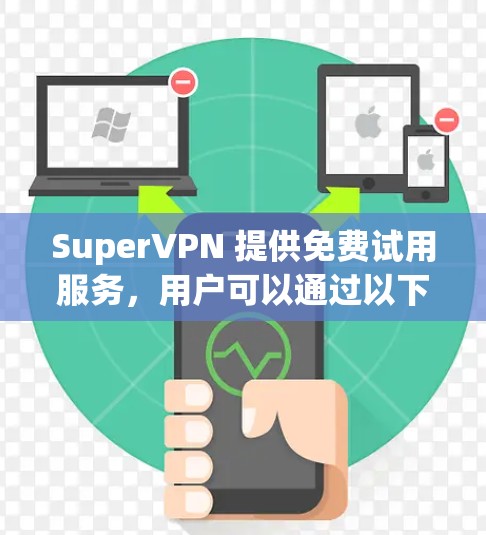 SuperVPN 提供免费试用服务，用户可以通过以下步骤获取
