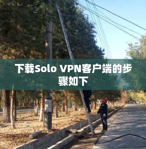 下载Solo VPN客户端的步骤如下