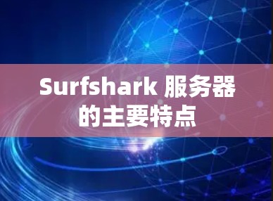 Surfshark 服务器的主要特点