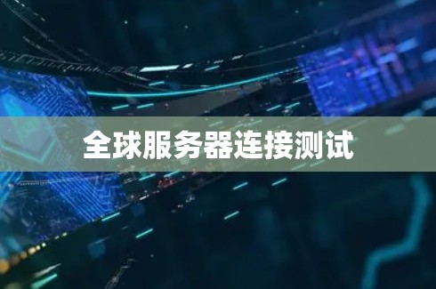 全球服务器连接测试