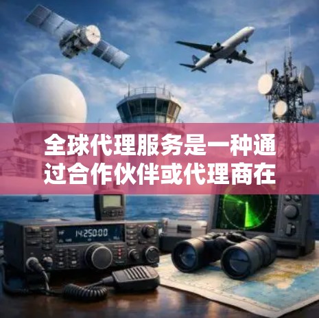 全球代理服务是一种通过合作伙伴或代理商在不同国家或地区进行业务扩展的方式。这种服务通常涉及市场进入、销售、品牌推广、供应链管理等多个方面,旨在帮助公司或品牌在全球范围内快速建立市场份额或实现业务扩展