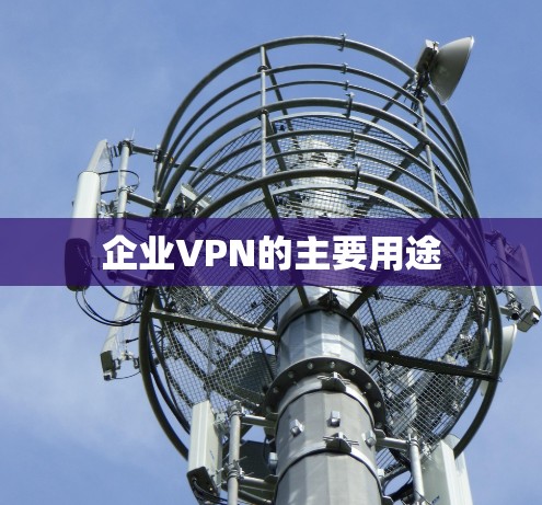 企业VPN的主要用途