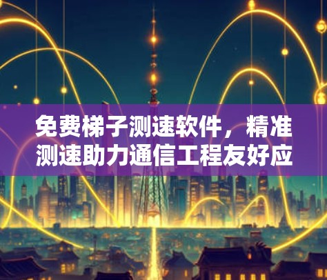 免费梯子测速软件,精准测速助力通信工程友好应用 免费梯子测速软件,精准测速助力通信工程友好应用
