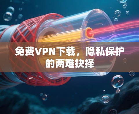 免费VPN下载，隐私保护的两难抉择