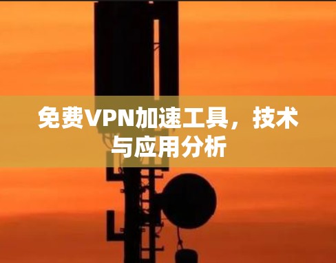 免费VPN加速工具,技术与应用分析 免费VPN加速工具,技术与应用分析