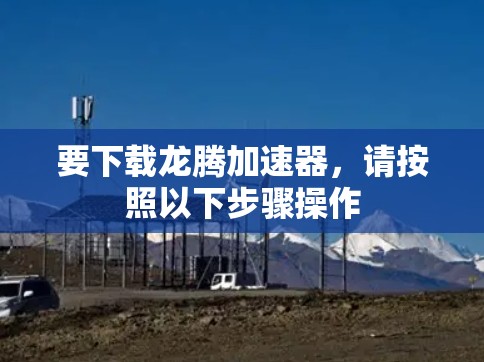 要下载龙腾加速器,请按照以下步骤操作