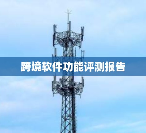 跨境软件功能评测报告