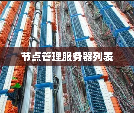 节点管理服务器列表