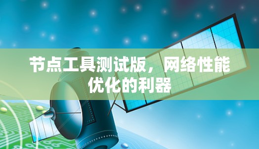 节点工具测试版,网络性能优化的利器 节点工具测试版,网络性能优化的利器