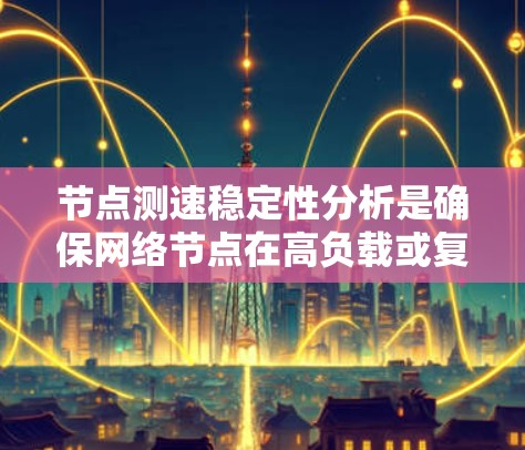 节点测速稳定性分析是确保网络节点在高负载或复杂环境下稳定运行的关键步骤。以下是对该分析的详细总结