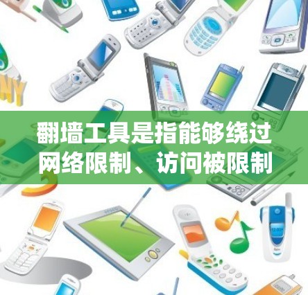 翻墙工具是指能够绕过网络限制、访问被限制或屏蔽的网站和内容的软件或方法。以下是一些常见的翻墙工具和方法，但需要注意的是，这些工具可能涉及法律和道德问题，使用时需谨慎，确保遵守当地法律法规