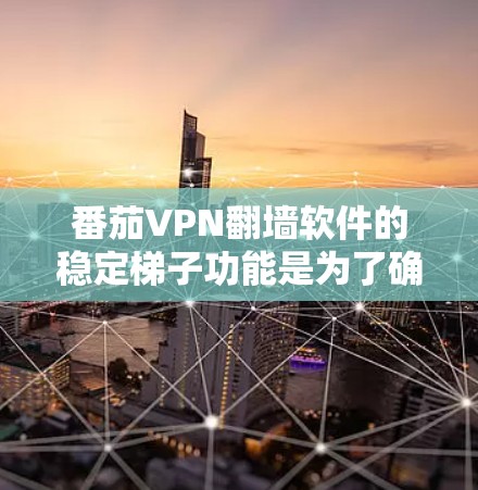 番茄VPN翻墙软件的稳定梯子功能是为了确保用户在网络不稳定或受限的环境下，依然能够保持快速、安全的连接。以下是对番茄VPN及其稳定梯子功能的详细分析和总结