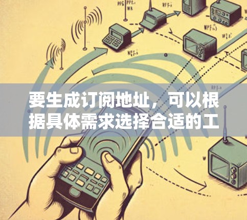 要生成订阅地址,可以根据具体需求选择合适的工具或方法。以下是一些常见的方法