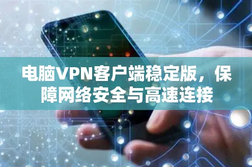 电脑VPN客户端稳定版，保障网络安全与高速连接