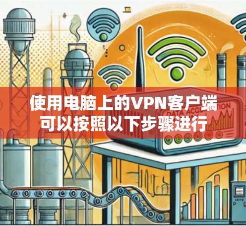 使用电脑上的VPN客户端可以按照以下步骤进行
