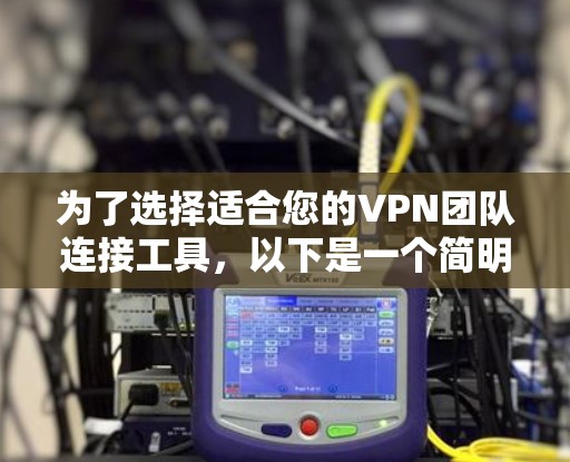 为了选择适合您的VPN团队连接工具，以下是一个简明的比较和建议