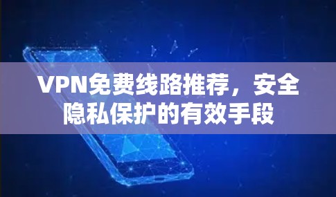 VPN免费线路推荐，安全隐私保护的有效手段