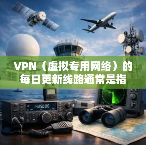VPN(虚拟专用网络)的每日更新线路通常是指对VPN服务器或客户端进行日常维护、更新和管理,以确保网络安全、稳定性和性能。以下是一些关于如何每天更新VPN线路的建议和步骤